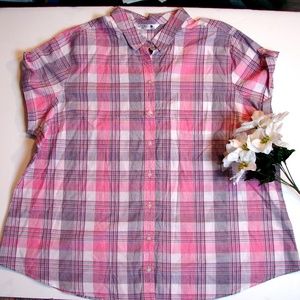 lee riders flannel shirts plus size